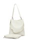 Zoozie Bags Bandolera de Flecos Blanca